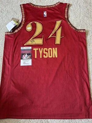 Jaylon Tyson Signed Autographed Cleveland Cavaliers Jersey JSA COA Auto L - Image 1 of 3