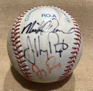 1991 Boston Red Sox Signed Baseball Jeff Plympton, Greenwell,  Lyons, Jerry Remy - Picture 1 of 4