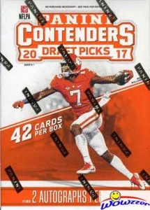 2017 Panini Contenders Football Draft Sealed Blaster Box-2 AUTOS! MAHOMES RC YR - Picture 1 of 1
