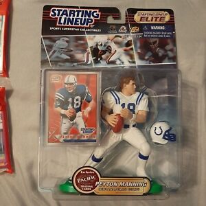 Starting Lineup Elite Peyton Manning Indianapolis Colts Hasbro 2000 NEW