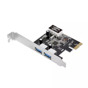 SIIG USB 3.0 2-Port (Ext) PCIe Host Card Adapter - Supports UASP (LB-US0314-S1) - Picture 1 of 7