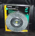 New Columbian Coarse 8" Crimped Wire Wheel with 5/8 " Arbor Hole