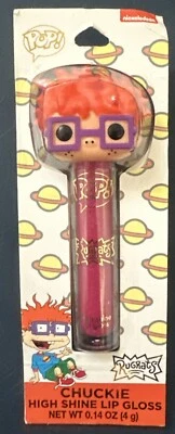 Nickelodeon Funko Pop Rugrats’ Chuckie Pink Shimmer High Shine Lip Gloss - New - Image 1 of 2