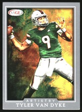 2022 SAGE Artistry Silver #59 Tyler Van Dyke