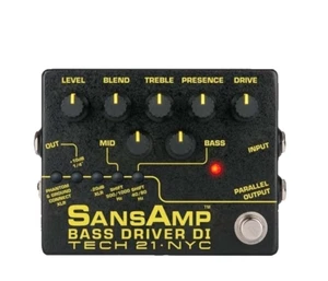 Tech 21 NYC SansAmp Bass Driver DI V2 Pre-amp Stomp Box Direct Box Analog - Picture 1 of 1