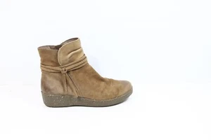 Dansko Evelyn Boots EU 37 Damen Keilabsatz Wildleder Bootie Comfortschuhe Reißverschluss - Bild 1 von 11