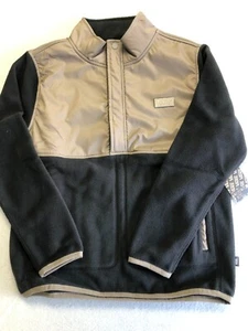 Vans Jacket Boy's Medium (10-12) New Ranford Polar Fleece Sweatshirt Pullover - Picture 1 of 6