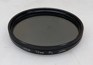 HOYA 72mm PL Polarizing Filter Lens - Made in Japan - Picture 1 of 4