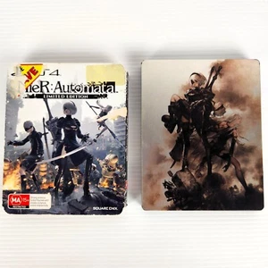 NieR Automata Limited Edition Steelbook PS4 PS5 Video Game + Slip Square Enix 🦊 - Picture 1 of 13
