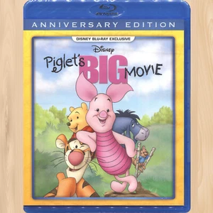 Disney PIGLET'S BIG MOVIE 15th Anniversary BLU-RAY EXCLUSIVE John Fiedler 0306 - Picture 1 of 2