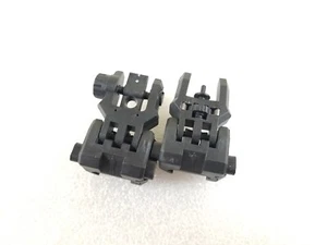King Arms Low Profile Flip Up Sights Set Front and Rear for Airsoft AEG - Picture 1 of 6