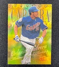 1999 Skybox Metal Universe Orlando Cabrera #137 Precious Metal Gems /50 PMG 