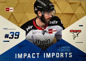 DEL 21/22 Impact Imports II08, Landon Ferraro (Cologne)