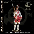 m EL VIEJO DRAGON - SXVIII.02 - Scala 54 mm - Regimiento SORIA (1775-1782)