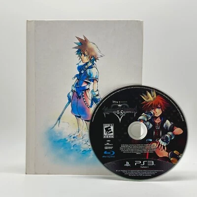 Disney Kingdom Hearts HD 1.5 Remix PS3 Videojuego Boceto Arte Libro Cubierta Foto 1 de 4