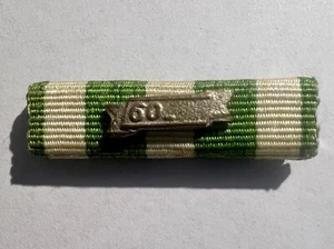 Republic of Vietnam Campaign w/'60 Bar Ribbon- VN made pin back - Picture 1 of 2