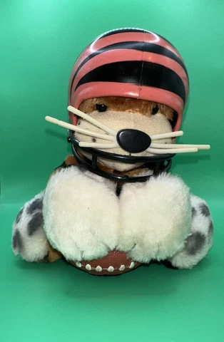 Vintage Cincinnati Bengals NFL Huddles 10” Plush Mascot Doll Tudor Games 1983 Cover