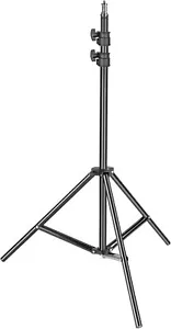 NEEWER 3-6.6ft/92-200cm Photography Light Stand, Adjustable Sturdy Metal Tripod - Picture 1 of 7