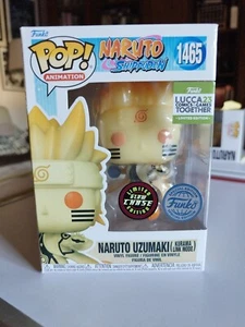 Naruto Uzumaki Kurama Link Mode 1465 Glow Chase LUCCA COMICS 2023 Funko Pop! - Imagen 1 de 5