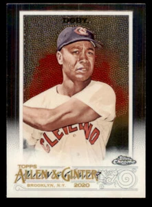 2020 Topps Allen and Ginter Chrome #4 Larry Doby - Picture 1 of 2