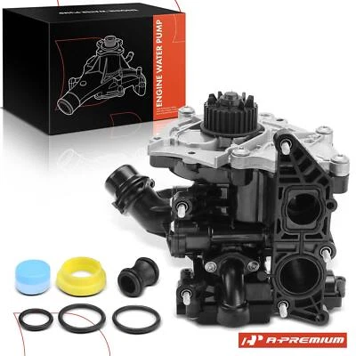 New Engine Water Pump for Audi A3 A4 A6 Q7 S3 TT Quattro 2015-2017 Volkswagen - Image 1 of 4