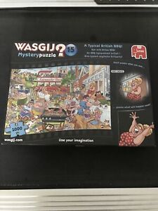 Jumbo Wasjig Mystery Puzzle 15 A Typical British Barbecue 1000 Pieces