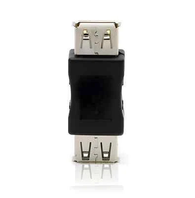USB 2.0 A Female to Female Coupler Adapter - Image 1 of 4