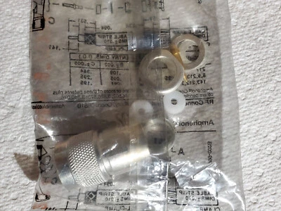 Amphenol M39012/01-0005 MIL Spec RF Connector - Image 1 of 3