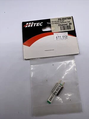 Hitec Crystal Receiver Crystal 75 MHz AM Single Conversion Ch 68 PN-6647568 - Image 1 of 2