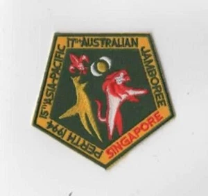 1994 Perth 15th Asia-Pacific 17th Australian Jamboree Singapore DGR Bdr - Picture 1 of 1