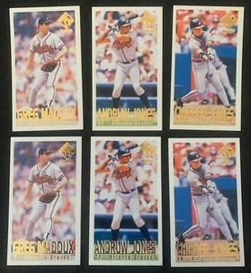 ATLANTA BRAVES 2000 Pacific Private Stock PS2000 mini Team Set Lot - Picture 1 of 2