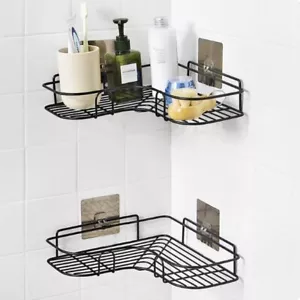 Organizador de almacenamiento de estante triangular ducha carrito baño esquina baño - Imagen 1 de 5