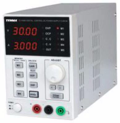 bench power supply 0-30V 0-3A LED display single output fully adjustable LAB PSU - Image 1 of 4