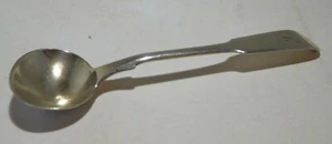 Antique sterling silver mustard spoon.c 1820..London. Joseph Hicks of Exeter - Picture 1 of 5