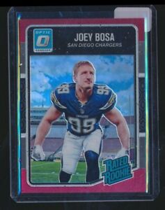2016 OPTIC RED RATED ROOKIE /99 JOEY BOSA CHARGERS