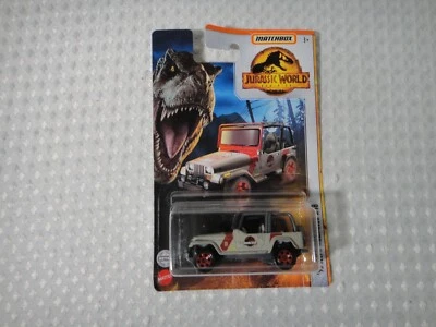 2022 Matchbox Jurassic Park World Dominion '93 Jeep Wrangler #18 - Image 1 of 4