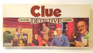 Juego de mesa familiar Clue 1986 clásico detective número de colección 0045 completo - Imagen 1 de 4