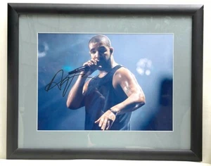  Drake Picture Autographed Signed Professionally Matted & Framed with COA - Bild 1 von 4