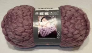 Patons Cobbles Frosted Plum Yarn 3.5 oz. 41 yds. Wool Acrylic - Picture 1 of 4
