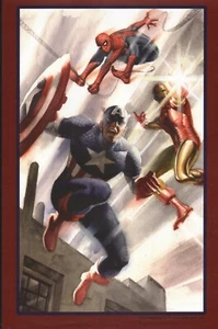 STEVE RUDE~CAPTAIN AMERICA/IRONMAN/SPIDERMAN 11X17 ART PRINT - Picture 1 of 1