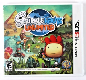 ScribbleNauts Unlimited (Nintendo 3DS, 2012) New Game Sealed - Picture 1 of 2