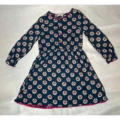 Monsoon Long Sleeve Floral Dress Girls Size 4 - Image 1 of 3