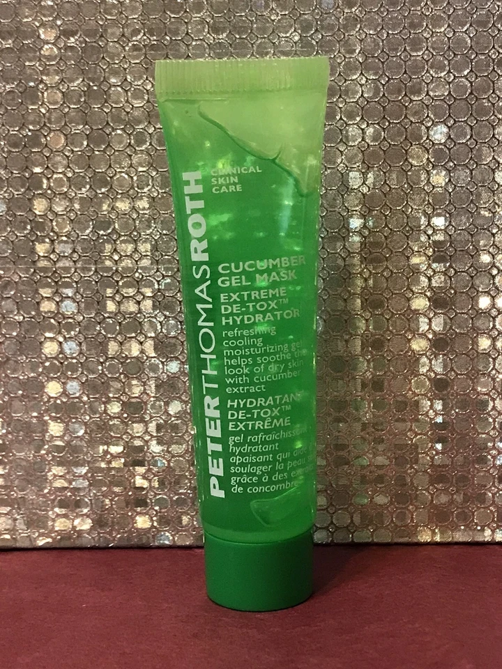 Peter Thomas Roth Cucumber Gel Mask Extreme De-Tox 14ml Sample Size New Sealed - Image 1 of 2