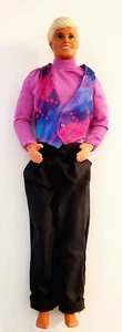 Vintage 1980's Mattel Ken Barbie Doll Molded Blonde Hair Twist Waist - Picture 1 of 8
