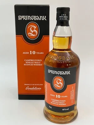 WHISKY SPRINGBANK 10 YO 2017 SINGLE HIGHLAND MALT 70cl 46% IN BOX - Imagen 1 de 4