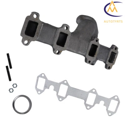 Colector de escape izquierdo para Ford F-150 F-250 F-350 1975-1976 5,9 L y 6,4 L 674-241 Foto 1 de 4