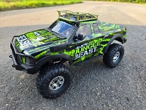 RC Auto Dirt Climbing Beast Pick-Up Crawler 4WD 1:10 RTR, schwarz-grün Neu OVP - Bild 1 von 12
