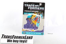 Nautilator Card Backer Combiners 1988 Vintage Hasbro G1 Transformers
