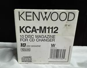 NEW Kenwood KCA-M112 10 Disc Magazine For CD Changer Car Stereo in Box - Picture 1 of 1