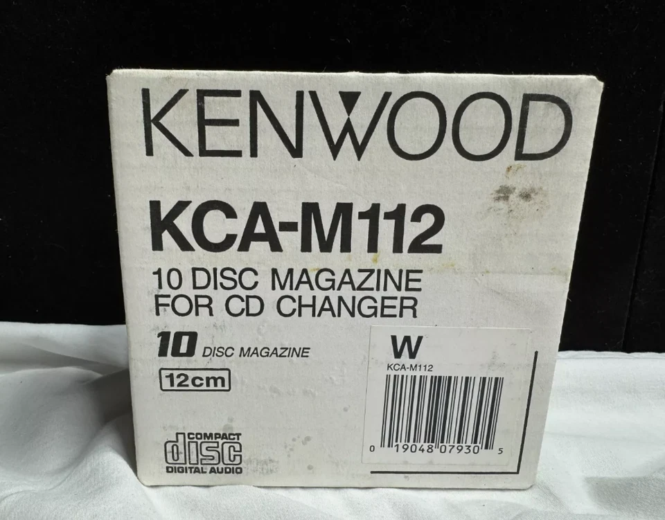 NEW Kenwood KCA-M112 10 Disc Magazine For CD Changer Car Stereo in Box - Image 1 of 1